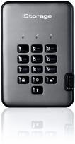 iStorage diskAshur PRO2 zewnętrzny dysk twarde 4 TB USB Typu-A 3.2 Gen 1 (3.1 Gen 1) Black | IS-DAP2-256-4000-C-G | 5060220251878
