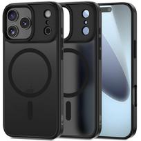 Tech-Protect Matt MagSafe dėklas iPhone 17 Pro Max - Matinė juoda