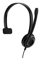 Sennheiser PC 7 USB ausinės, laidinės, uždaros, biurui/kvietimų centrui, USB Type-A, juodos