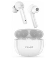 Maxell Dynamic+ belaidės ausinės su įkrovimo dėklu Bluetooth balta