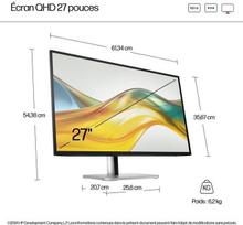 Monitor HP Series 5 Pro 27 colių QHD monitorius Pro serija 5 be pagrindo 527pq | 9D9S0A9 | 5715063800362