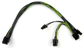 8 Pin to Two 6+2 Pin 12V GPU Power Cable 30 cm
