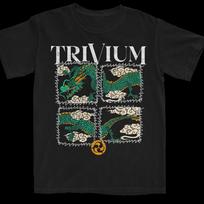 VINTAGE Trivium grupės Trivium juodi marškinėliai Unisex Visų dydžių S iki 45XL JJ5099 3XL