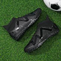 Madingi 33-46 Dydžio Vaikų Futbolo Batai Aukštos Kokybės Dirbtinės Žolės Kojinės Apatinė Dalimi Lauko Vyrų Trumpas Dygliuotas Sportinis Futbolo Batai 33 žalsvai mėlyna