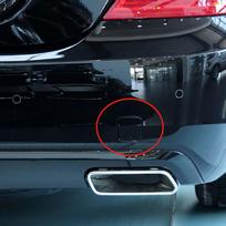 Juodas Galinio Bamperio Vilkimo Kablio Dangtelis Mercedes-Benz S-klasei W221 #2218850022