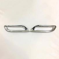 2x chromuotas galinio buferio rūko žibinto apdailos dekoras Toyota Camry