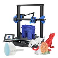 TRONXY XY-2 Pro 3D spausdintuvo rinkinys Greitas surinkimas 255*255*260mm spausdinimo tūris Palaiko tylų spausdinimą US Plug juoda