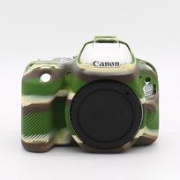 Silikoninis dėklas Canon EOS 200D fotoaparatui - DSLR krepšys ir apsauginis silikoninis dangtelis 200D EOS 200D kamufliažas