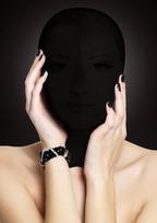 Kaukė Ouch! Subjugation Mask, juoda
