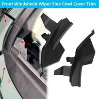 2x Front Windshield Wiper Side Cowl Trim For Toyota Land Cruiser Prado 2003-2009