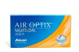 Mėnesiniai kontaktiniai lęšiai Air Optix Night & Day Aqua R8.60 D14.0, 6 lęšiai