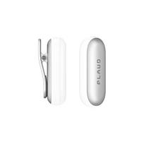 PLAUD NotePin Clip and Magnetic Pin - Lunar Silver