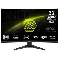 MSI MAG 321CQF E18 IPS LED WQHD Monitor 31.5"