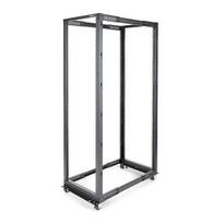 StarTech.com 42U 4-Post Server Rack, 19in Open Frame Rack with 40in (101cm) Mounting Depth and 1323lb (600kg) Weight Capacity, Mobile or Floor Mount IT Rack