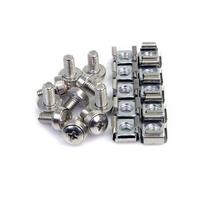 StarTech.com 100 Pack M6 Mounting Screws and Cage Nuts for Server Rack Cabinet
