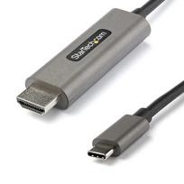 StarTech.com 3.3ft (1m) USB C to HDMI Cable 4K 60Hz w/ HDR10 - Ultra HD USB Type-C to 4K HDMI 2.0b Video Adapter Cable - USB-C to HDMI HDR Monitor/Display Converter - DP 1.4 Alt Mode HBR3