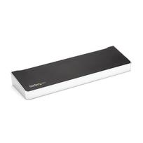 StarTech.com 4K USB-C Dock, Triple UHD 4K Monitor Docking Station, Mac  AND  Windows, USB C to HDMI  AND  DisplayPort, 60W Power Delivery, 5x USB 5Gbps Hub - TAA
