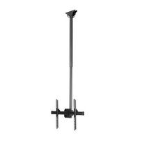 StarTech.com TV Ceiling Mount - Full-Motion Universal Hanging Single Screen Mount with Adjustable Telescopic Pole - Tilt / Swivel - VESA Bracket for 32”-75 Displays