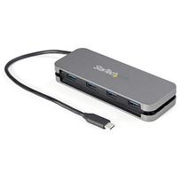 StarTech.com ~4 Port USB C Hub - 4x USB-A - USB 3.0 Type-C Hub - USB 3.2 Gen 1 (5Gbps) - Bus Powered Portable USB-C to USB-A Adapter Laptop Hub - 11.2 (28.5cm) Cable w/ Cable Management