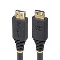 StarTech.com 20ft (6.1m) High Speed HDMI Cable with Gripping Connectors, 4K 60Hz/1440p 144Hz, HDR10/ HDCP 2.2/ARC, 18Gbps, UHD HDMI 2.0 Cord for TV/Monitor/Display, TPE Jacket