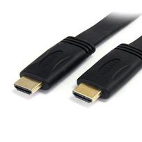 StarTech.com 1.8m Flat High Speed HDMI Cable with Ethernet - Ultra HD 4k x 2k HDMI Cable - HDMI to HDMI M/M - 6 ft Flat High Speed HDMI Cable with Ethernet - Ultra HD 4k x 2k HDMI Cable - HDMI to HDMI