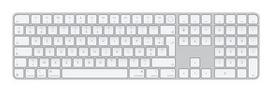 APPLE Magic keyboard Universal USB + Bluetooth AZERTY French White