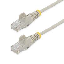StarTech.com 2 meters CAT6 Cable - Slim - Snagless RJ45 Connectors - Grey