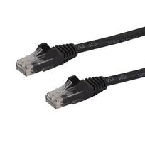 StarTech.com 10m CAT6 Ethernet Cable - Black CAT 6 Gigabit Ethernet Wire - 250MHz 100W PoE RJ45 UTP Network/Patch Cord, Snagless with Strain Relief, Individually Tested