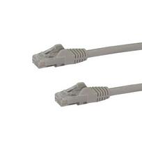 StarTech.com 10m CAT6 Ethernet Cable - Grey CAT 6 Gigabit Ethernet Wire - 250MHz 100W PoE RJ45 UTP Network/Patch Cord, Snagless with Strain Relief, Individually Tested