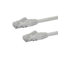 StarTech.com 10m CAT6 Ethernet Cable - White CAT 6 Gigabit Ethernet Wire - 250MHz 100W PoE RJ45 UTP Network/Patch Cord, Snagless with Strain Relief, Individually Tested