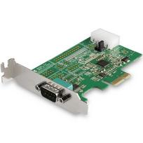 StarTech.com 1-port PCI Express RS232 Serial Adapter Card - PCIe RS232 Serial Host Controller Card - PCIe to Serial DB9 - 16950 UART - Low Profile Expansion Card - Windows  AND  Linux