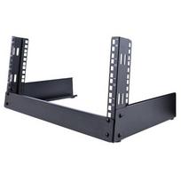 StarTech.com 2-Post 4U Desktop Server Rack, Small Open Frame 19in Computer Rack, Compact Network Rack for AV / Studio / Data / IT Equipment - Free Standing Two-Post Home/Office Rack