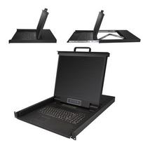 StarTech.com 16 Port Rackmount KVM Console with 6ft Cables - Integrated KVM Switch with 19 LCD Monitor - Fully Featured 1U LCD KVM Drawer - OSD KVM - Durable 50,000 MTBF - USB + VGA Support