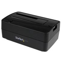 StarTech.com Single Bay USB 3.1 / eSATA to SATA Hard Drive Docking Station, USB 3.1 (10Gbps) Hard Drive Dock, External 2.5/3.5 SATA III HDD/SSD Docking Station, Top-Loading Hard Drive Bay