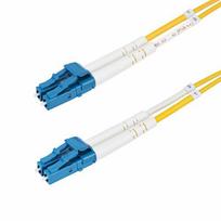 StarTech.com 3m (9.8ft) LC to LC (UPC) OS2 Single Mode Duplex Fiber Optic Cable, 9/125µm, 100G, Bend Insensitive, Low Insertion Loss - LSZH Fiber Jumper Cord