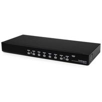 StarTech.com 8 Port 1U Rackmount USB KVM Switch with On-Screen Display