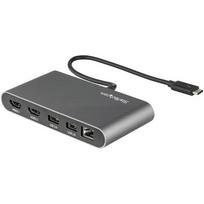 StarTech.com Dual-Monitor Thunderbolt Mini Dock, 4K 60Hz HDMI, Driverless Hub for Windows  AND  Mac, Gigabit Ethernet, 1 x USB 5Gbps  AND  1 x USB 2.0, 11-inch (28cm) Cable