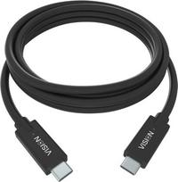 Vision TC 1MUSBC/BL USB cable, USB 3.2 Gen 1 (3.1 Gen 1), 1 m, USB C, Black