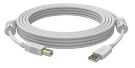 Vision USB 2.0, 2m USB cable, USB A, USB B, White