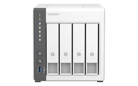 QNAP TS-433 NAS Tower ARM Cortex-A55 4GB 0 TB Turbo System White