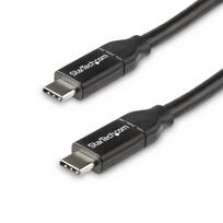 StarTech.com USB-C to USB-C Cable with 5A PD - M/M - 0.5 m - USB 2.0 - USB-IF Certified