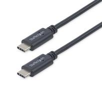 StarTech.com 6.6ft (2m) USB-C Charging Cable, Charge  AND  Sync, 60W (3A) PD, USB 2.0 Laptop Charger Cable, USB-IF Certified - USB C Charging Cord