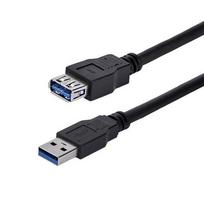 StarTech.com 1m Black SuperSpeed USB 3.0 Extension Cable A to A - Male/Female