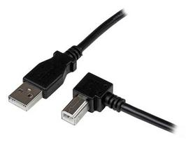 StarTech.com 3m USB 2.0 A to Right Angle B Cable - Male/Male