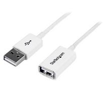 StarTech.com 3m White USB 2.0 Extension Cable A to A - Male/Female