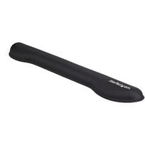 StarTech.com Foam Keyboard Wrist Rest for Ergonomic Typing Support - Padded Non-Slip Keyboard Cushion - Laptop or Desktop Computer Keyboard Wrist, Hand  AND  Arm Rest - Soft Black Nylon Rest Pad