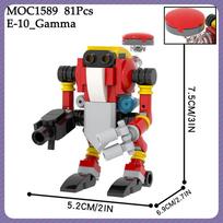 MOC Ežio Mecho Kaladėlės Automobilis Žaidimas Anime Oro laivas Dr Eggmaned Robotas Suderinama Figūrėlė Konstruktorius Žaislai Vaikams Suaugusių Dovanos