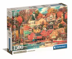 Puzzles 1500 elements Compact Good Times Harbor