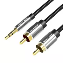 Vention 2x RCA MALE / 3,5 mm STEREO-KABELYS 1 m