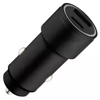 Qualo QLS-AC-38 Aluminum Car charger 38W / USB-C / USB-A